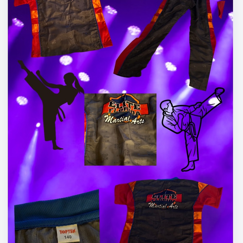 Karate competition uniform